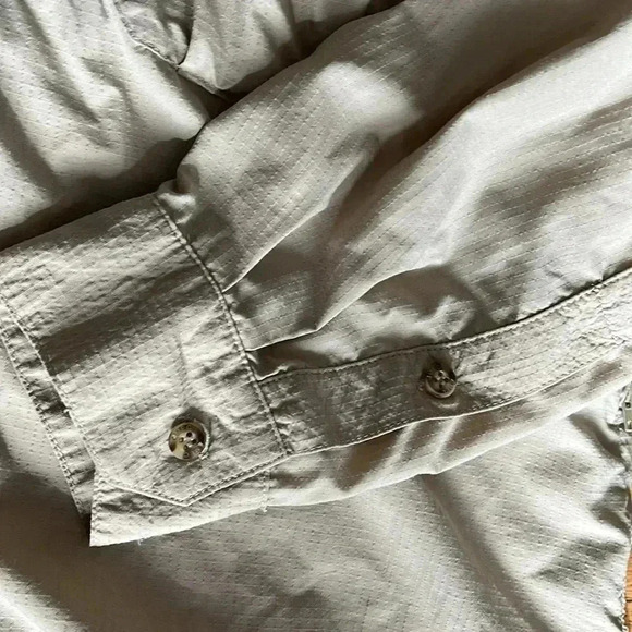 [XL]MEC Hiking/Outdoor Beige  L/S Men Sun Protection Shirt - Picture 4 of 10